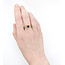 Ring 1.87ctw Green Princess Diamonds 14ky Sz6.5 223030027