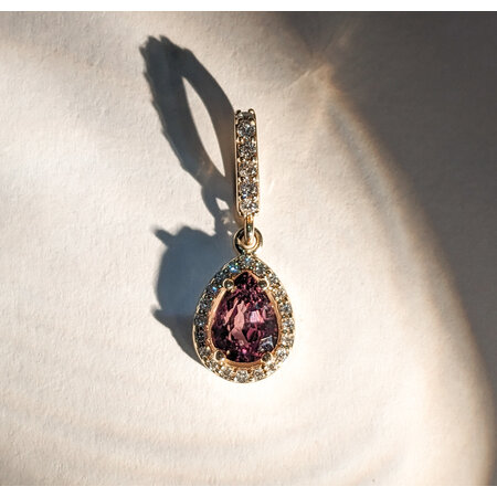 Pendant .17ctw Diamonds 0.99ct Alexandrite 14ky 123030269