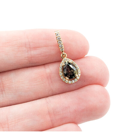 Pendant .17ctw Diamonds 0.99ct Alexandrite 14ky 123030269