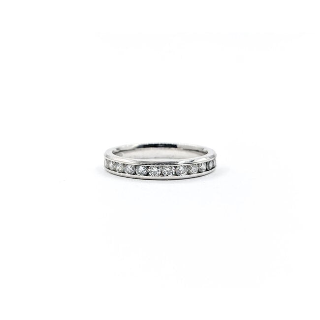 Ring .50ctw Round Diamonds 14kw Sz6.75 223110081