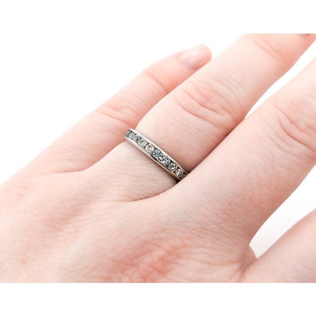 Ring .50ctw Round Diamonds 14kw Sz6.75 223110081