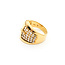 Ring .83ctw Round Diamond 18ky Sz7 620070043