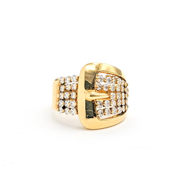 Ring .83ctw Round Diamond 18ky 620070043