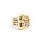Ring .83ctw Round Diamond 18ky Sz7 620070043