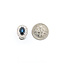 Earrings 2.52ctw Oval Sapphire .65ctw Diamond 14kw 620070003
