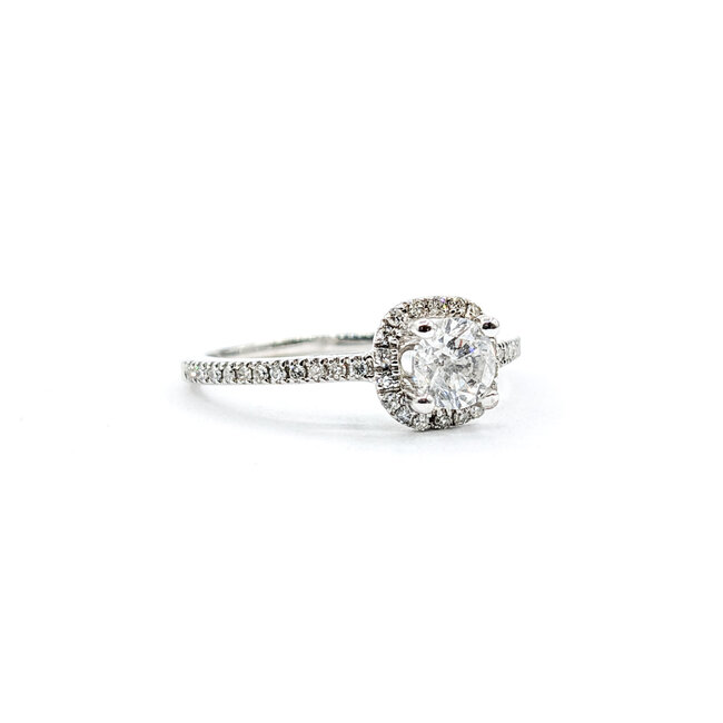 Ring .40ct Round Diamond .10ctw Diamonds 14kw Sz6 223110071