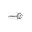 Ring .40ct Round Diamond .10ctw Diamonds 14kw Sz6 223110071