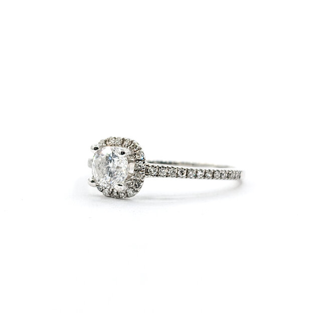 Ring .40ct Round Diamond .10ctw Diamonds 14kw Sz6 223110071