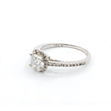Ring .40ct Round Diamond .10ctw Diamonds 14kw Sz6 223110071