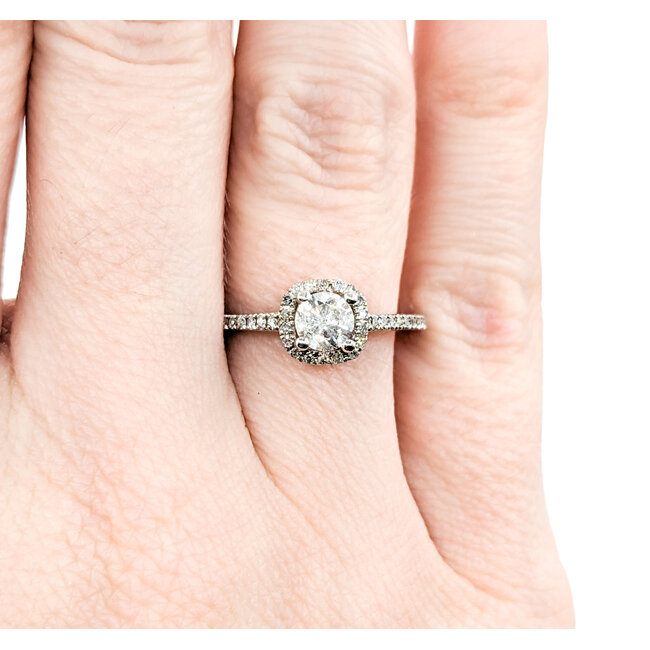 Ring .40ct Round Diamond .10ctw Diamonds 14kw Sz6 223110071