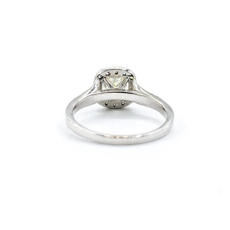 Ring 1.00ct Princess Diamond .25ctw Diamonds 14kw Sz8 223030067
