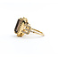 Ring .63ctw Round Diamonds 6.66ct Smokey Quartz 14ky Sz6.5 223030025
