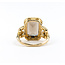 Ring .63ctw Round Diamonds 6.66ct Smokey Quartz 14ky Sz6.5 223030025