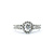 Ring .25ct Round Diamond .21ctw Diamonds 14kw Sz4.5 223110069