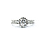 Ring .25ct Round Diamond .21ctw Diamonds 14kw Sz4.5 223110069