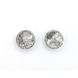  Earrings Vintage .50ctw Round Diamonds 14kw 11.5mm 224010036