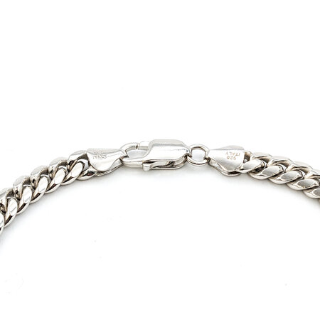 Bracelet Cuban Link 6.10mm Sterling 9" 123120133