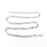  Necklace Figaro Link 5.3mm Sterling 24'' 123120148