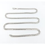  Necklace Curb Link 4.5mm Sterling 23'' 123120158