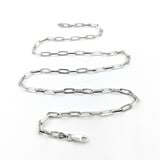  Necklace Paperclip Link 3.2mm Sterling 22'' 123120153