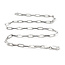 Necklace Paperclip Link 3.6mm Sterling 16'' 123120156