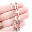 Necklace Paperclip Link 3.6mm Sterling 16'' 123120156