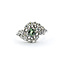 Ring .90ctw Diamonds .42ct Alexandrite 14kw Sz7 122080157