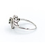 Ring .90ctw Diamonds .42ct Alexandrite 14kw Sz7 122080157
