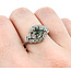 Ring .90ctw Diamonds .42ct Alexandrite 14kw Sz7 122080157