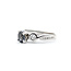 Ring .33ctw Diamonds .86ct Grey Spinel 14kw Sz7.5 123110024