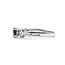 Ring .33ctw Diamonds .86ct Grey Spinel 14kw Sz7.5 123110024