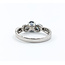 Ring .33ctw Diamonds .86ct Grey Spinel 14kw Sz7.5 123110024
