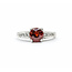 Ring Tacori .25ctw Diamonds 1.16ct Garnet 950pt Sz6.5 123040060