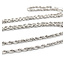 Necklace Rope Link 14kw 20" 2.1mm 9.24g 124012502