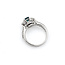 Ring .61ctw Round Diamonds .77ct Sapphire Platinum Sz6.5 221110074
