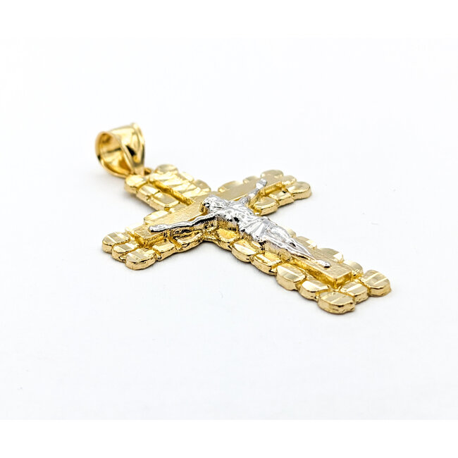 Pendant Ornate Crucifix 2x1.12" 10ky 124011500