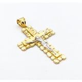  Pendant Ornate Crucifix 2x1.12" 10ky 124011500