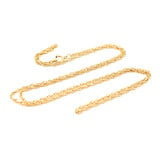  Necklace Rope Link 14ky 18" 1.18mm 2.14g 124012507