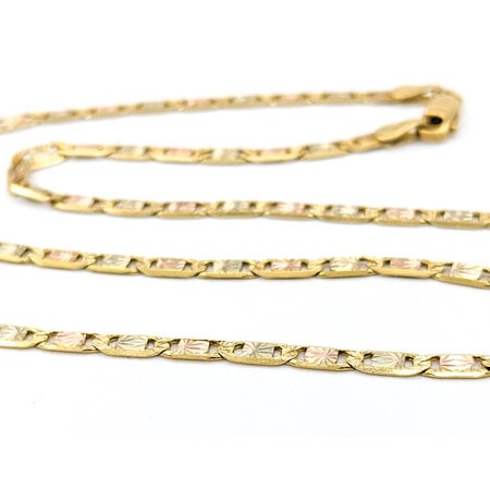Necklace Gucci Link 14ky 20" 3.2mm 9.9g 124012516