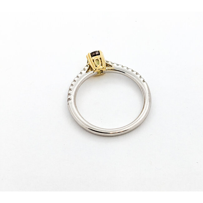 Ring .12ctw Diamonds .47ct Alexandrite GIA: 2235879372 18ktt Sz6.5 123120117