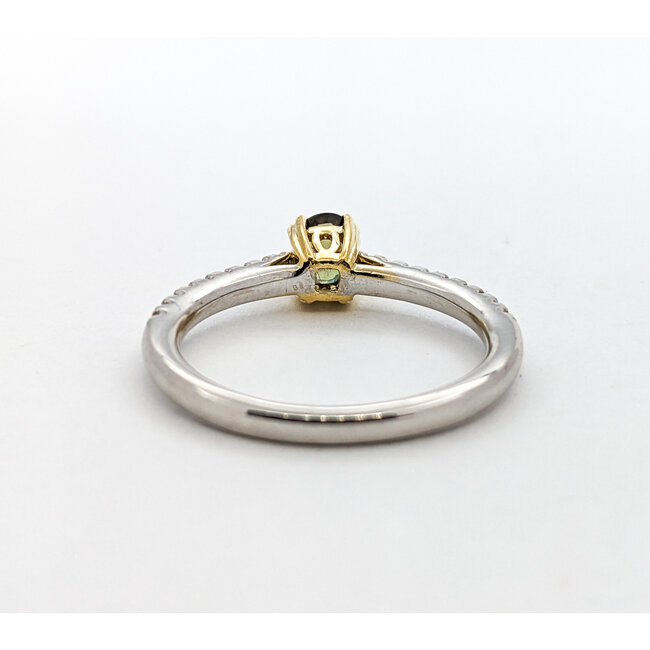 Ring .12ctw Diamonds .47ct Alexandrite GIA: 2235879372 18ktt Sz6.5 123120117