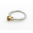 Ring .12ctw Diamonds .47ct Alexandrite 18ktt Sz6.5 123120117