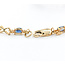 Bracelet .33ctw Round Diamonds 3.5ctw Sapphires 14ky 7.5" 223100159