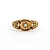 Ring Mid-Century .02ct Round Diamond 10ky sz9 224010773