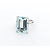 Ring Solitaire 16.5ct Emerald Cut Aquamarine 14kw sz4.75 224010153