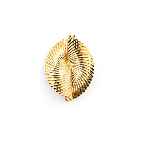 Brooch Tiffany & Co. Schuler Swirl 1.75x1.25" 14ky 224011756