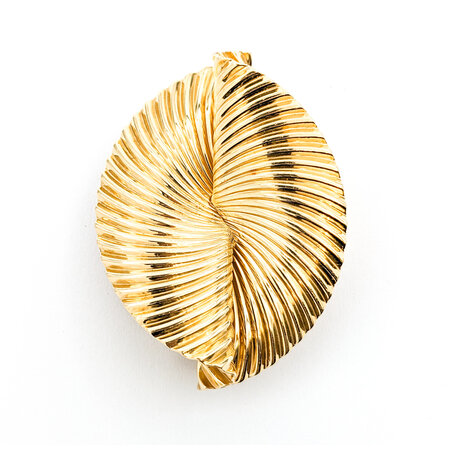 Brooch Tiffany & Co. Schuler Swirl 1.75x1.25" 14ky 224011756