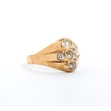  Ring Victorian .60ctw Old Mine Diamonds 14ky sz11.5 224010758