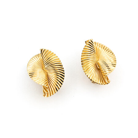 Earrings Tiffany & Co., Schuler Swirl 22x16mm 14ky 224014452