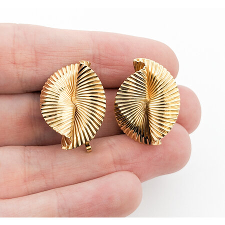 Earrings Tiffany & Co., Schuler Swirl 22x16mm 14ky 224014452